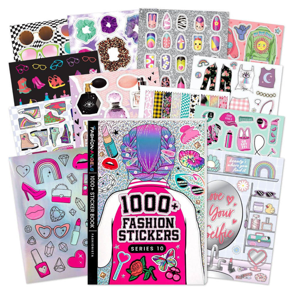 Fashion Angels 1000+ Fashion Stickers Book Series 10