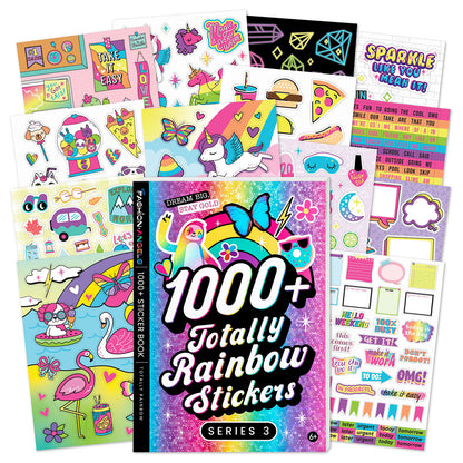 Fashion Angels 1000+ Totally Rainbow Stickers Book Series 3