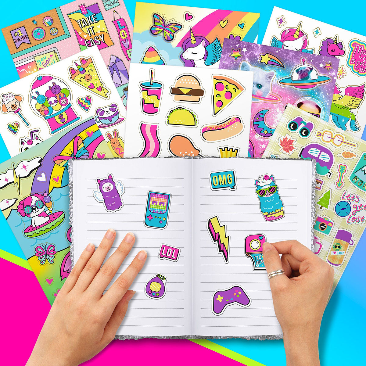 Fashion Angels 1000+ Totally Rainbow Stickers Book Series 3