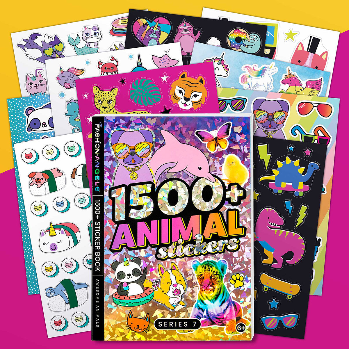 Fashion Angels 1500+ Animal Sticker Book Series 7