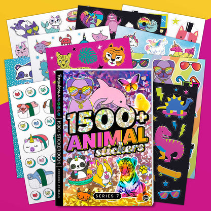 Fashion Angels 1500+ Animal Sticker Book Series 7