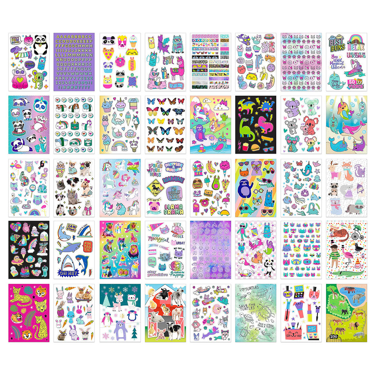 Fashion Angels 1500+ Animal Sticker Book Series 7