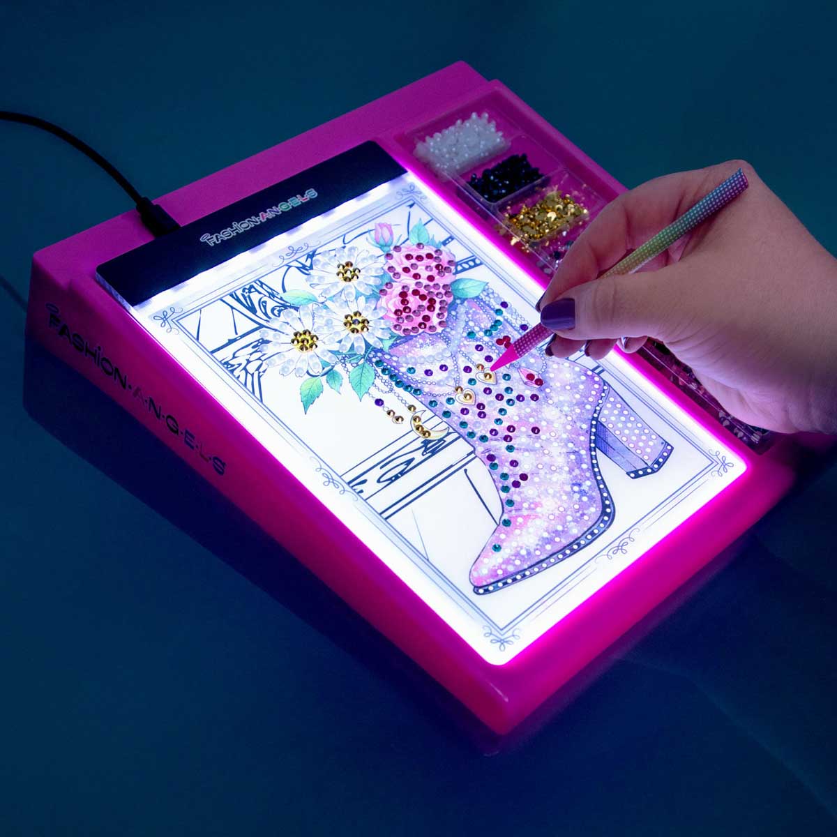 Crystalize It! DIY Light Up Gem Studio Set