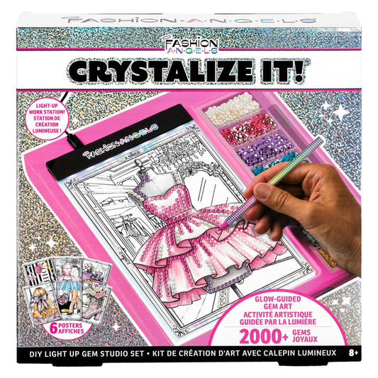 Crystalize It! DIY Light Up Gem Studio Set