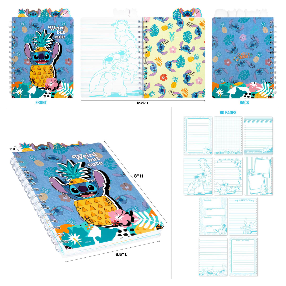 Fashion Angels Disney Stitch DIY Journal Gift Set