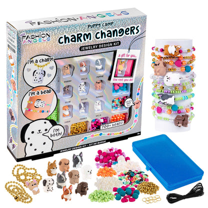 Puppy Camp Charm Changers Jewelry Design Kit - Fashion Angels