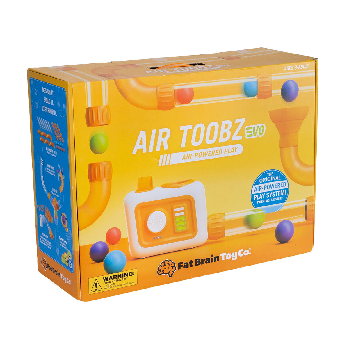 Fat Brain Toy Co Air Toobz EVO - front of the box