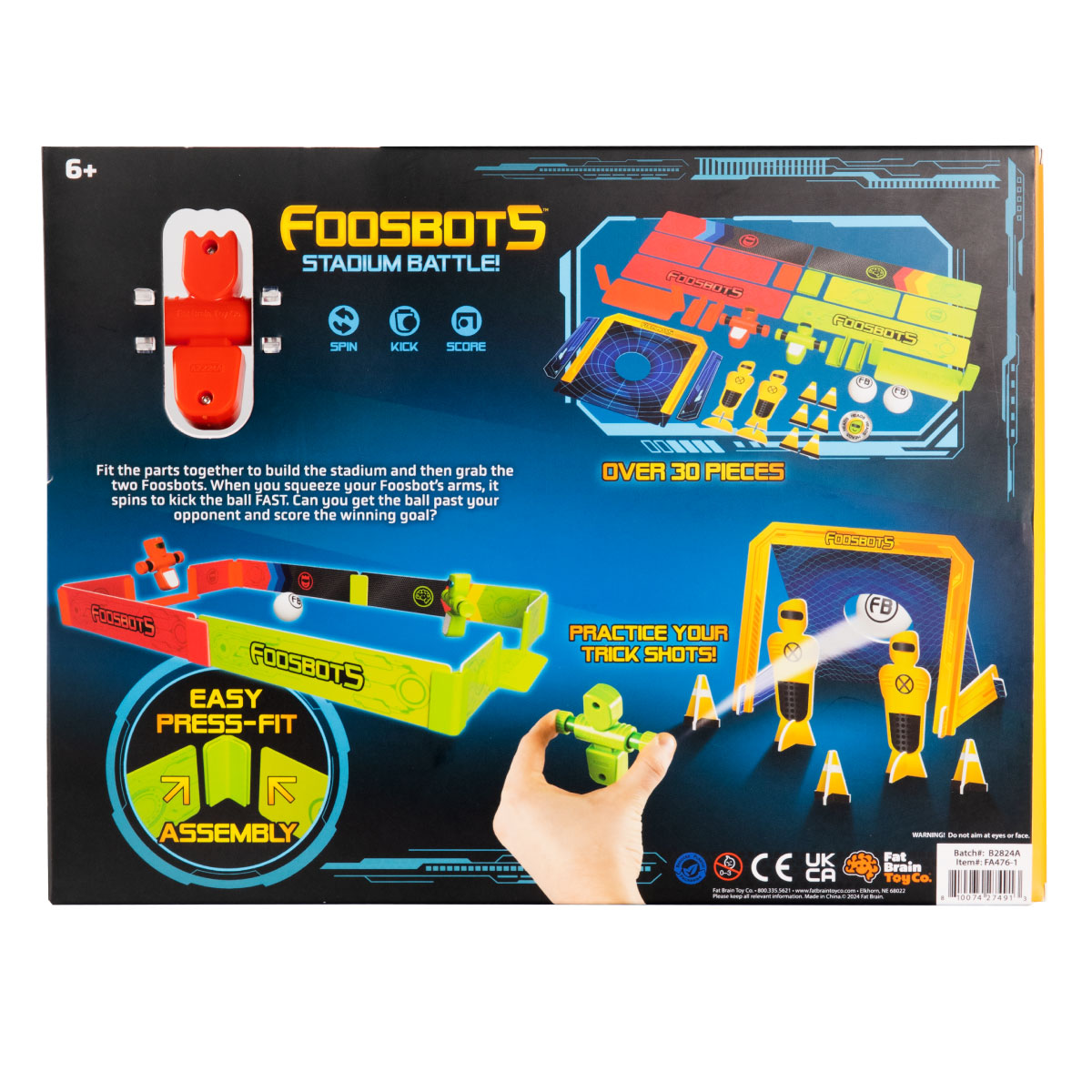 Fat Brain Foosbots Stadium Battle Pack