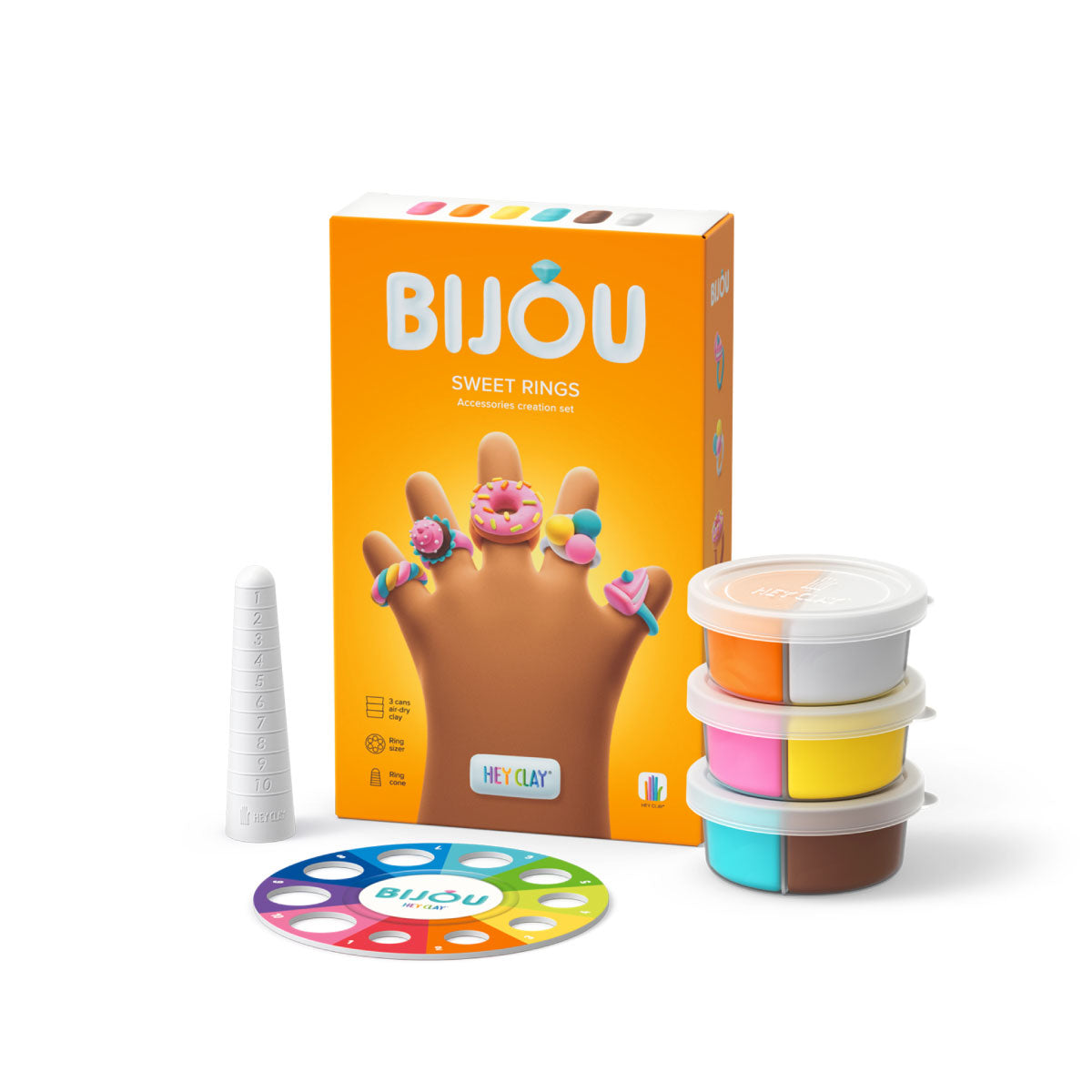Hey Clay Bijou Sweet Rings