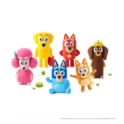 Hey Clay Bluey and Friends - 15 Air-Dry Clays