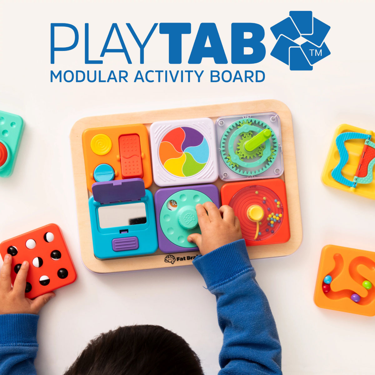 PlayTab Modular Sensory Board from Fat Brain  Toy Co