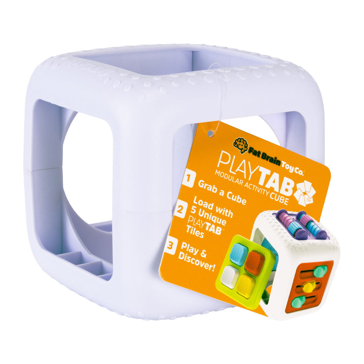 Fat Brain Toy Co PlayTab Activity Cube (Empty)