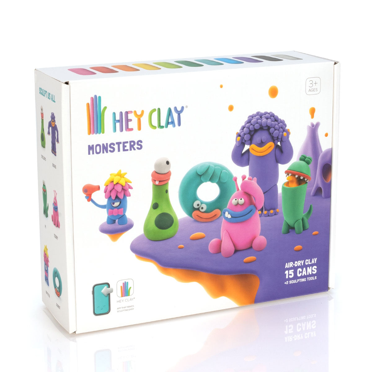 Hey Clay Monsters - 15 Air-Dry Modeling Clays