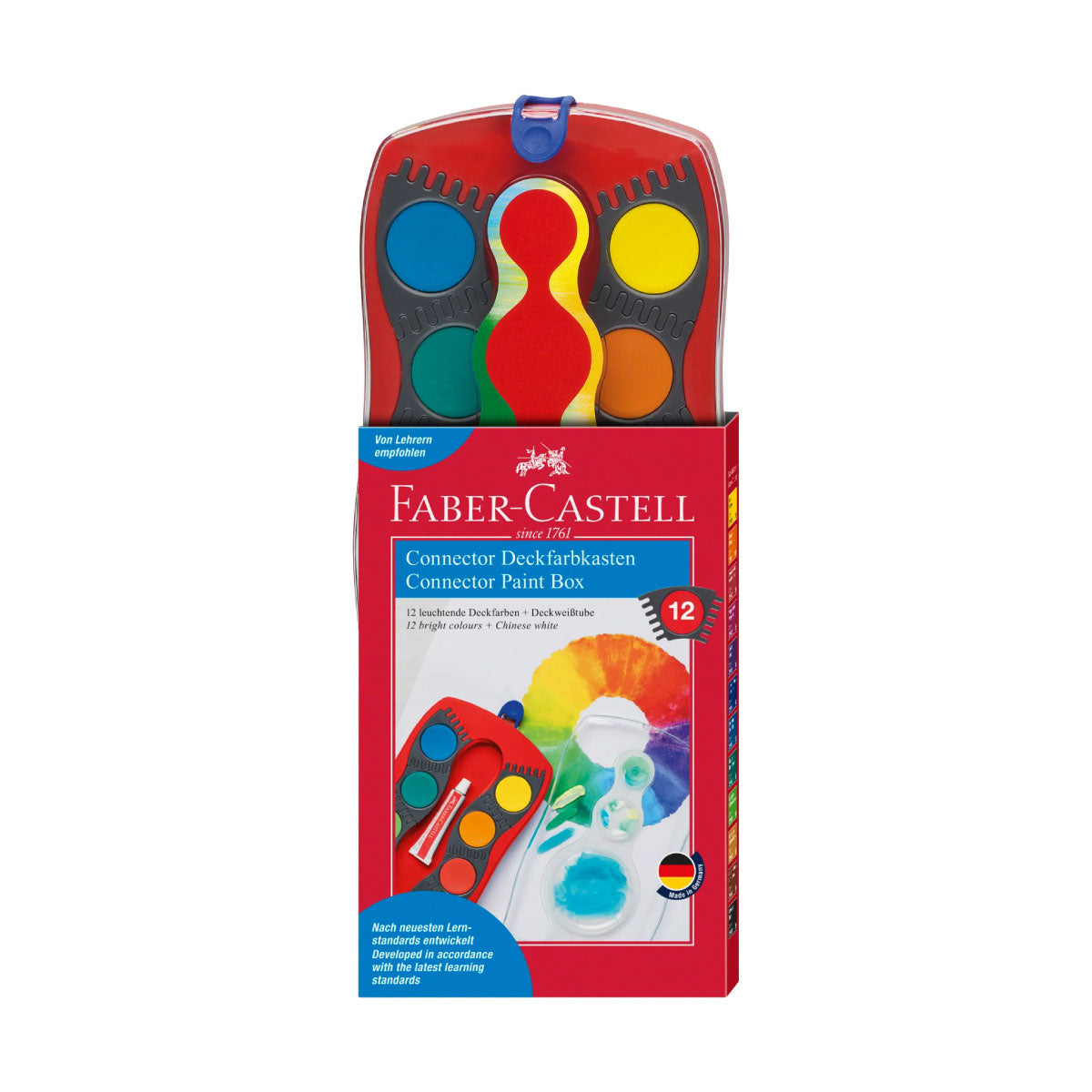 Faber Castell Connector 12 Watercolor Paint Box