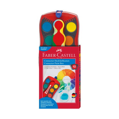 Faber Castell Connector 12 Watercolor Paint Box