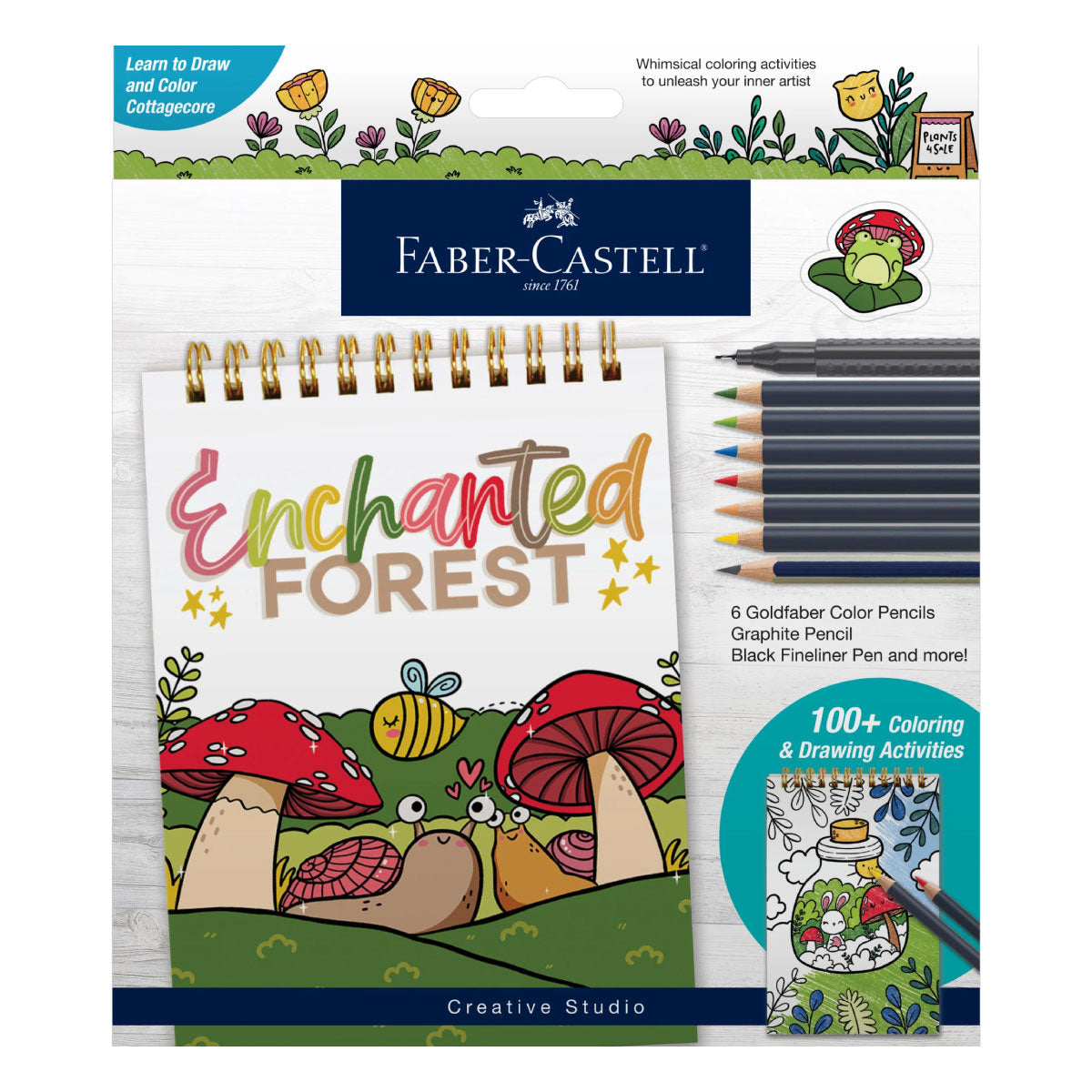 Faber Castell Creative Studio Enchanted Forest Drawing Kit