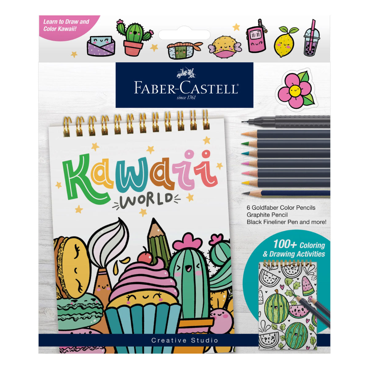 Faber Castell Creative Studio Kawaii World Drawing Kit
