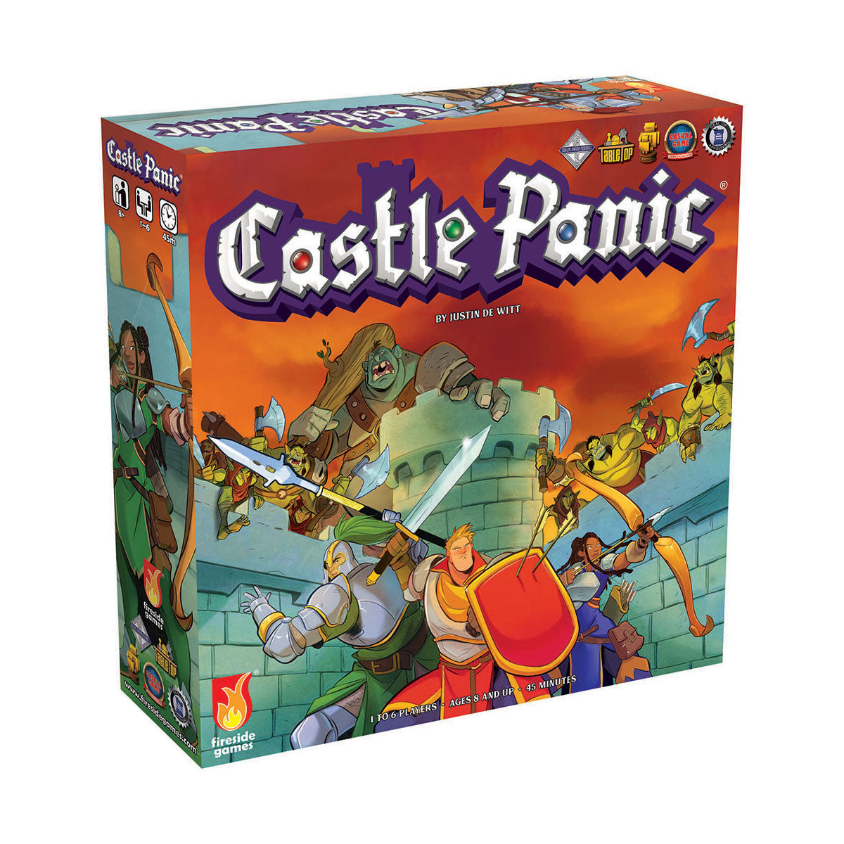 Fireside Games Castle Panic Cooperative Board Game