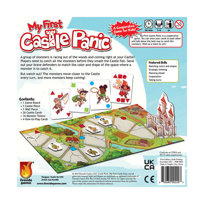 Fireside Games My First Castle Panic Cooperative Board Game