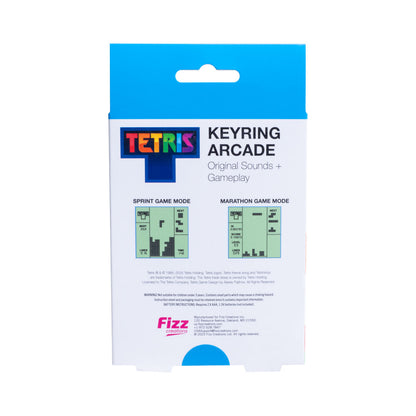 Tetris Keyring Arcade Game from Fizz Creations