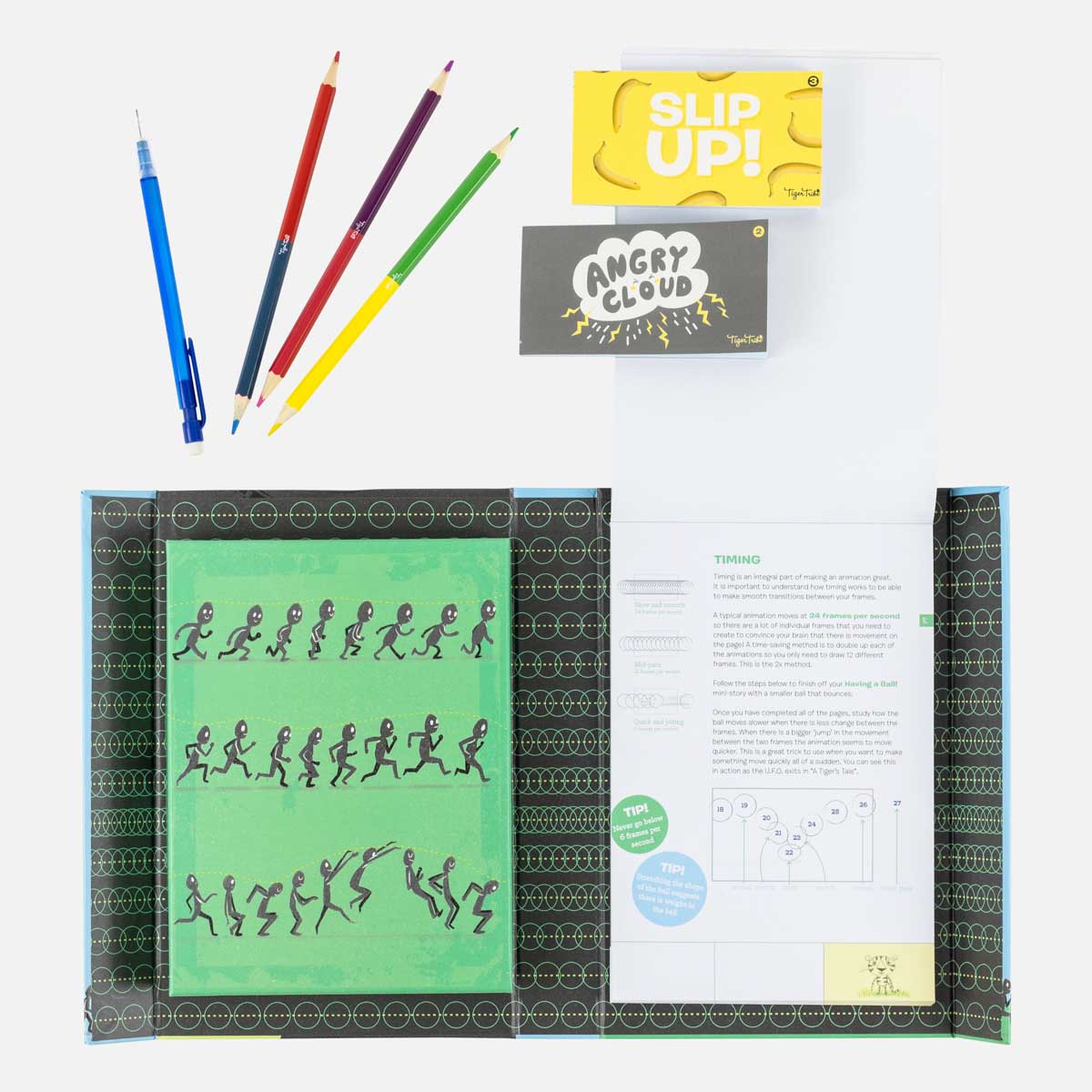 Tiger Tribe - Flipbook Kit - Animation Action