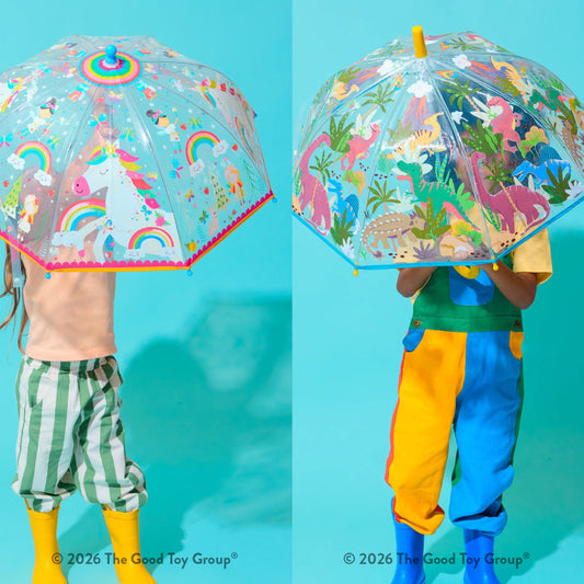 Amazing Color Changing Umbrellas