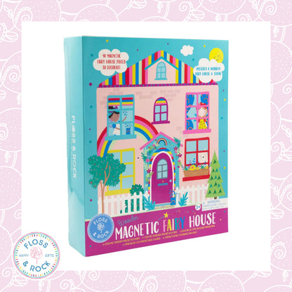 Floss & Rock Magnetic Rainbow Fairy House