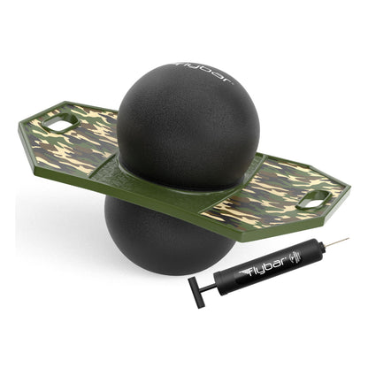 Camo Flybar Pogo Ball Trick Board