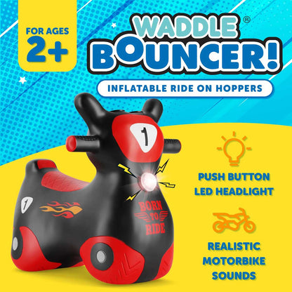 Waddle Zoomer Scooter Hopper Features