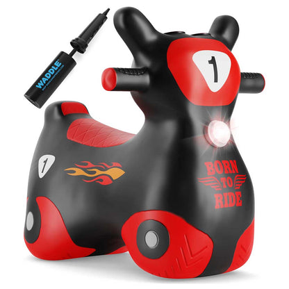 Black Waddle Zoomer Scooter Hopper 