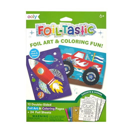 Foil-tastic Foil Art & Coloring - Gadgets & Gizmos by Ooly.