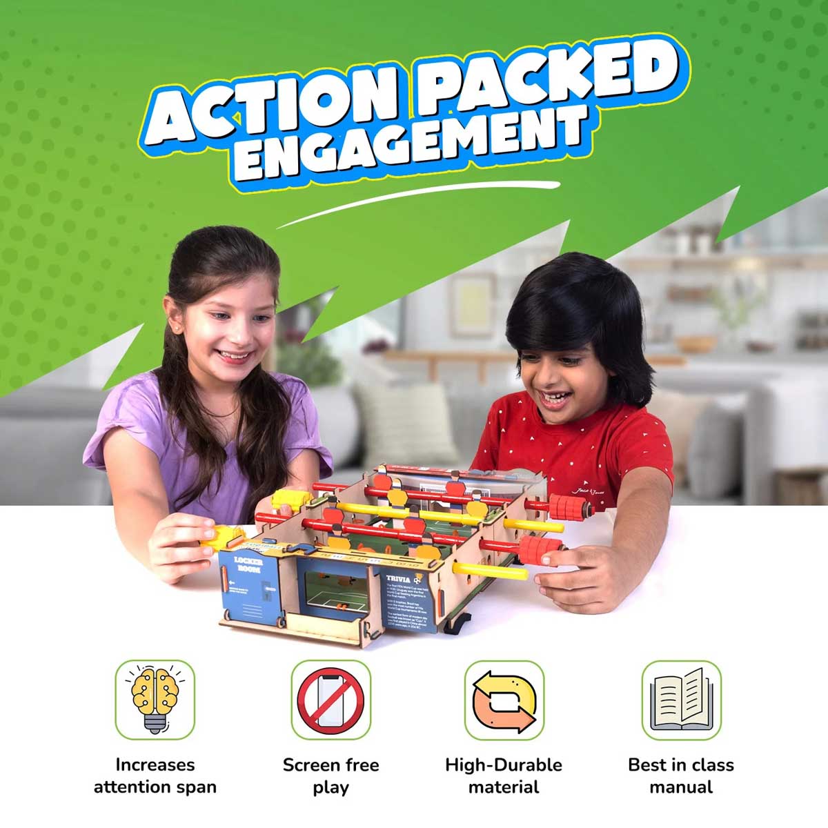 Smartivity Foosball STEM Building Kit