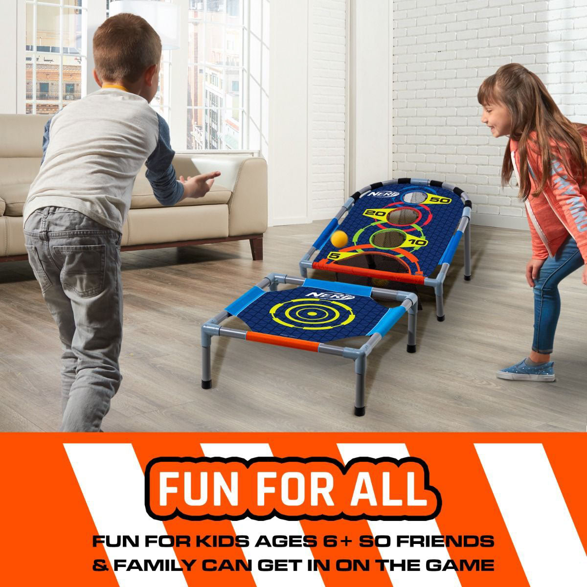 Nerf Bounce n Score Target Toss Game