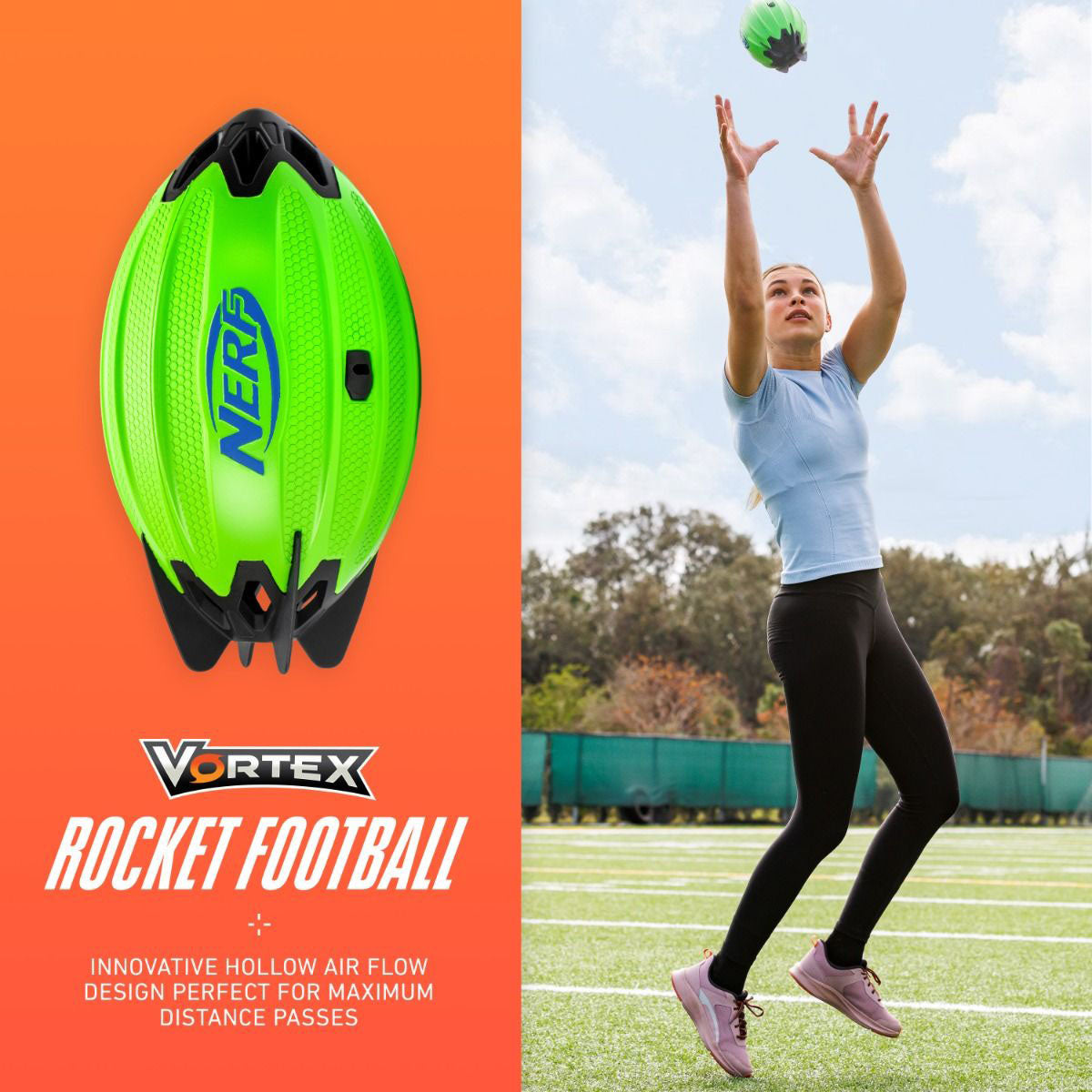 NERF Vortex Rocket Football