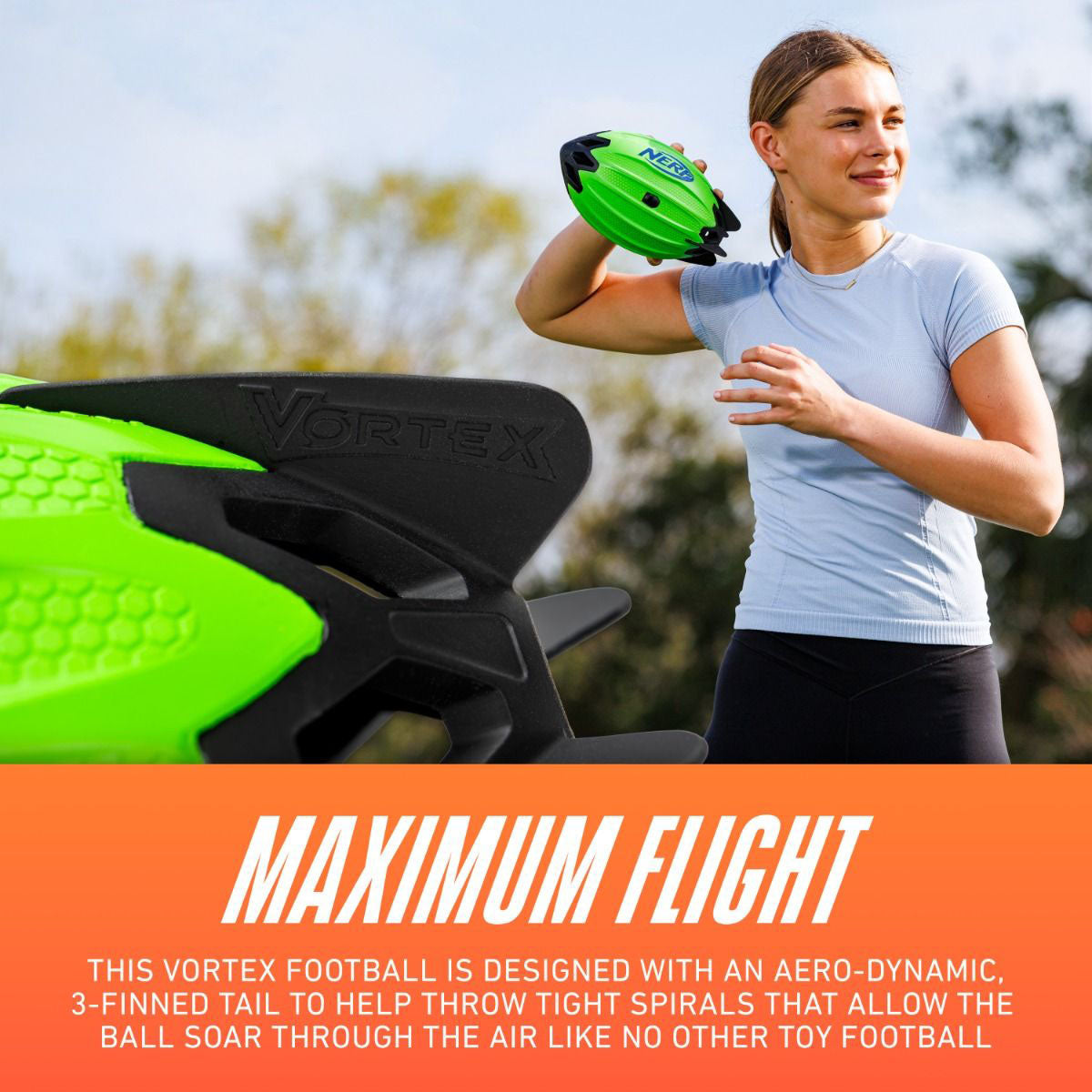 NERF Vortex Rocket Football