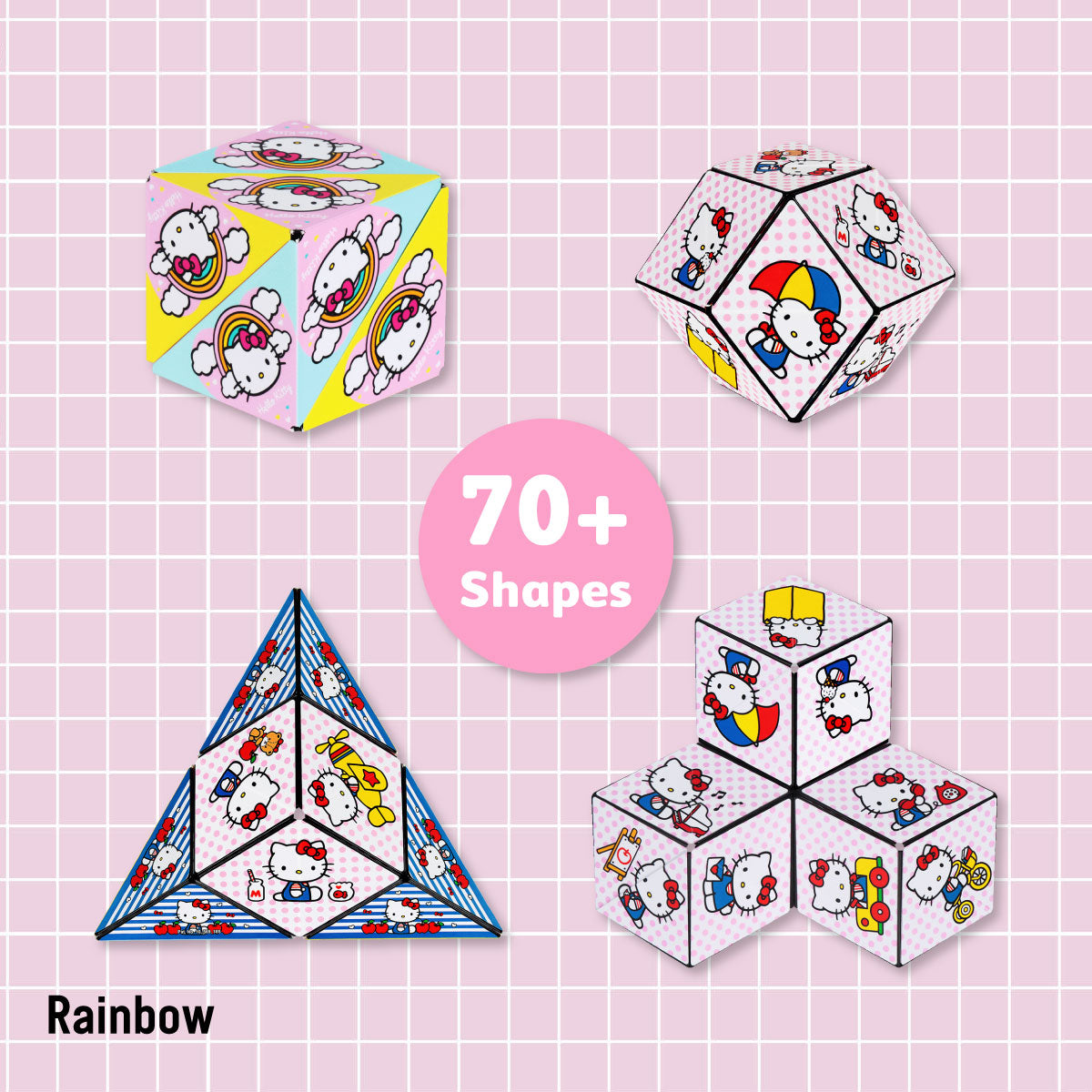 Shashibo Hello Kitty and Friends Special Edition - Rainbow