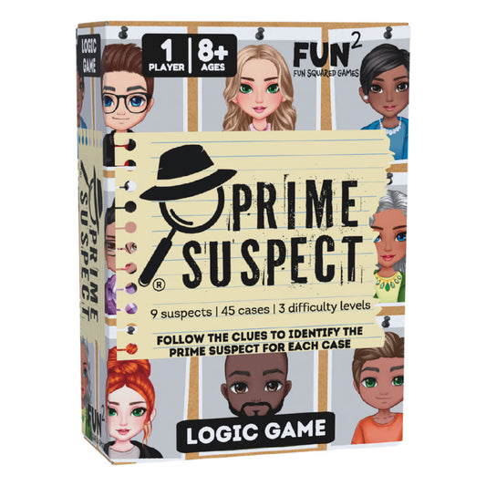 Prime Suspect Card Game from Fun Squared