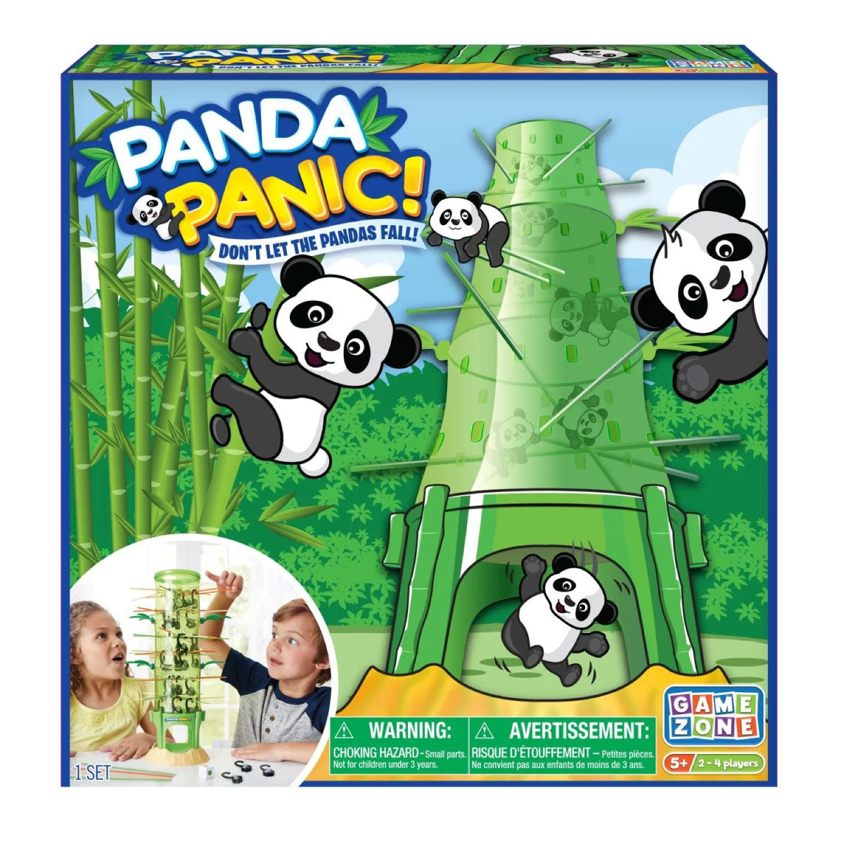 Game Zone Panda Panic Game