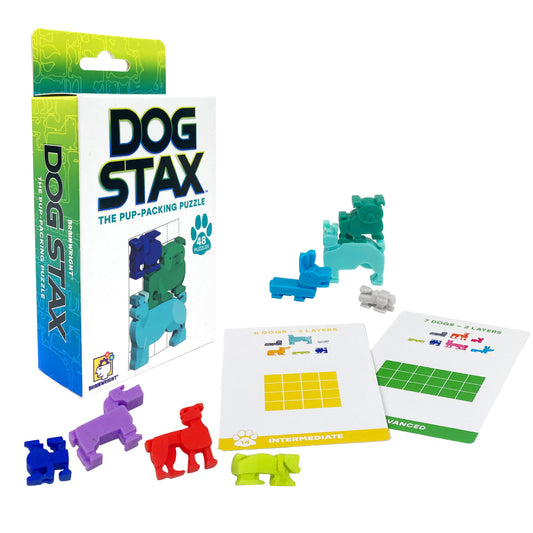 Gamewright Dog Stax Logic Puzzle Game
