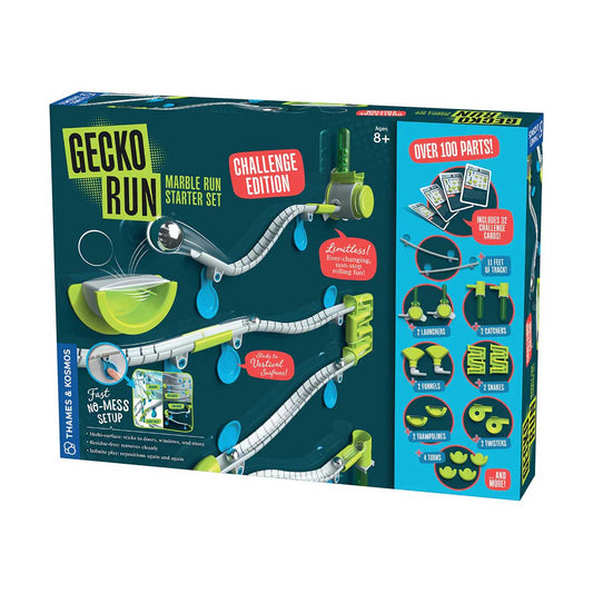 Thames & Kosmos - Gecko Run Marble Run: Challenge Edition