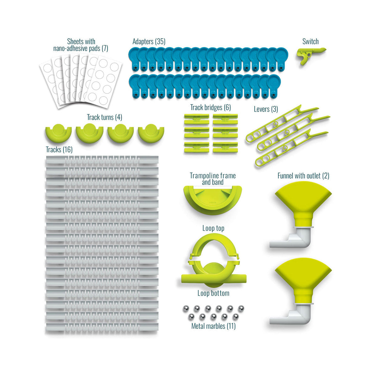 Gecko Run Marble Run Deluxe Starter Set by Thames and Kosmos.