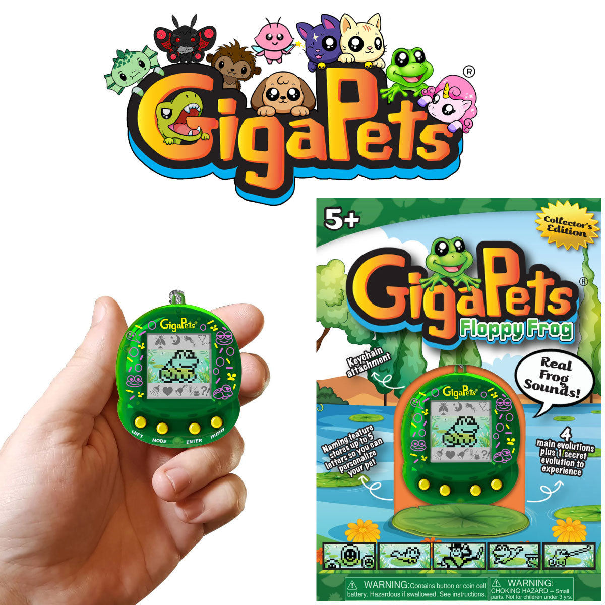 GigaPets Collector's Editions Floppy Frog