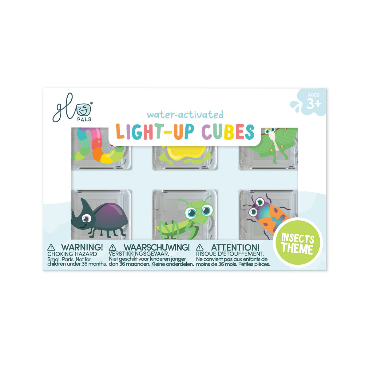 Glo Pals Insects Themed Cubes 6 Pack