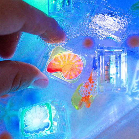 Glo Pals Ocean Themed Cubes 6 Pack