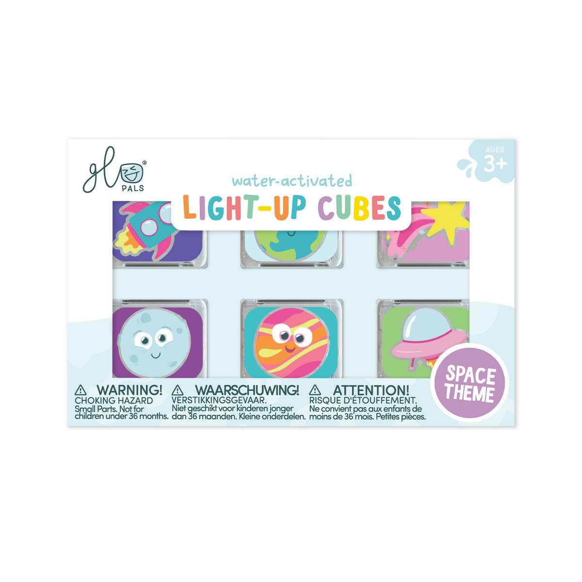 Glo Pals Space Themed Cubes 6 Pack