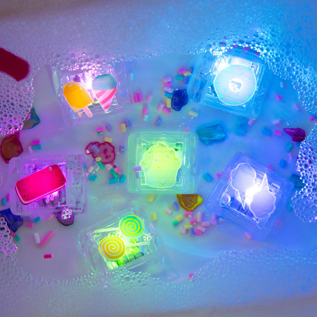 Glo Pals Sweet Treats Themed Cubes 6 Pack