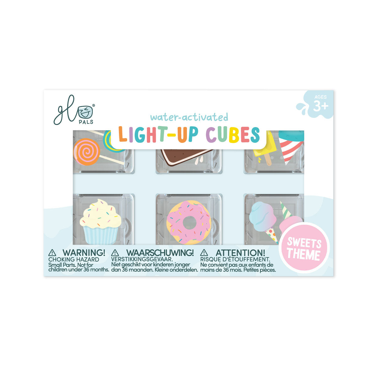 Glo Pals Sweet Treats Themed Cubes 6 Pack