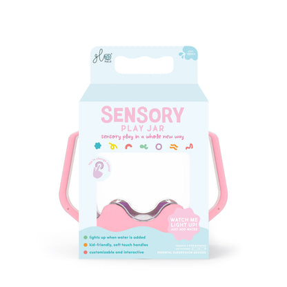 Glo Pals Sensory Play Jar - Bubblegum Pink