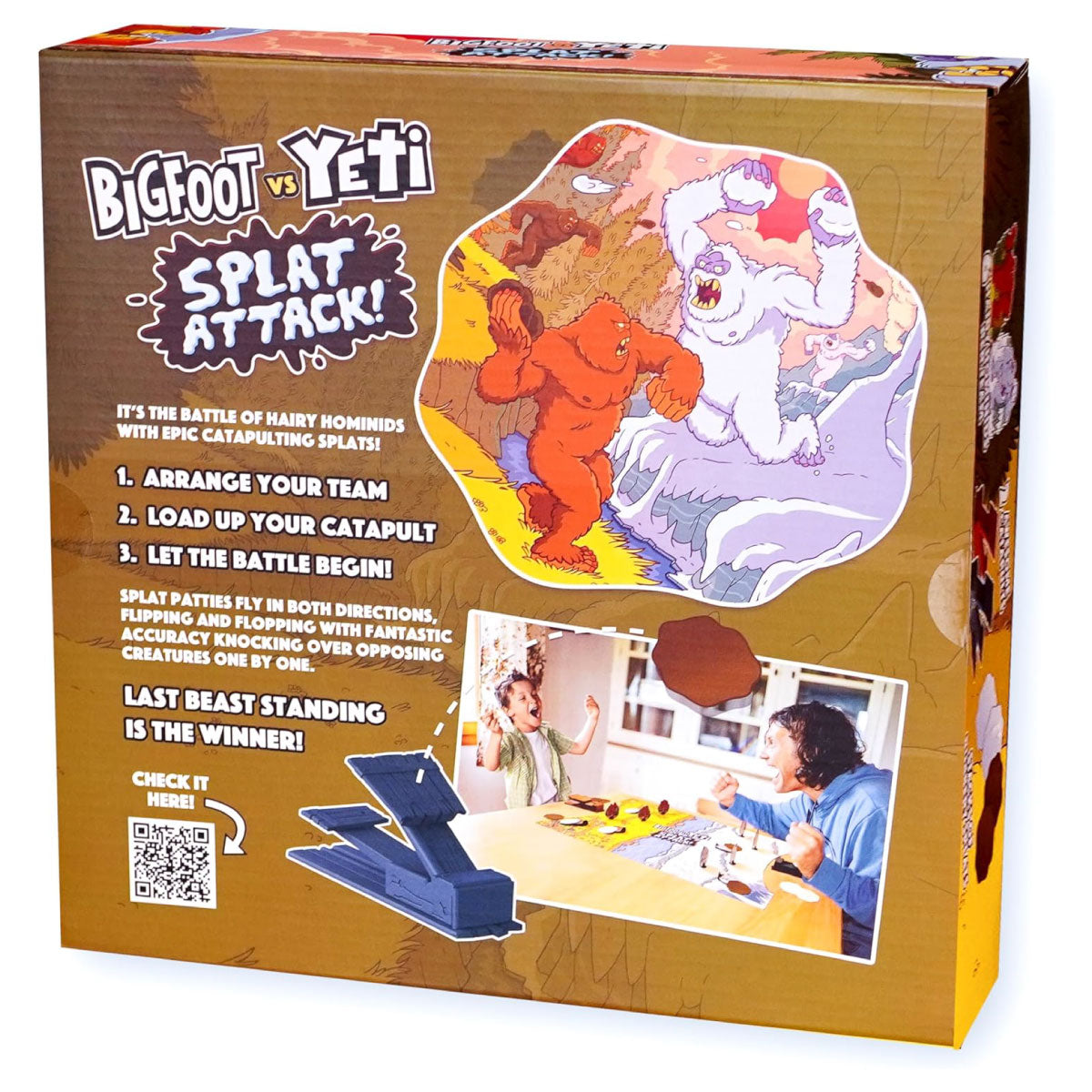 BigFoot Vs Yeti Splat Attack from Good Game Co