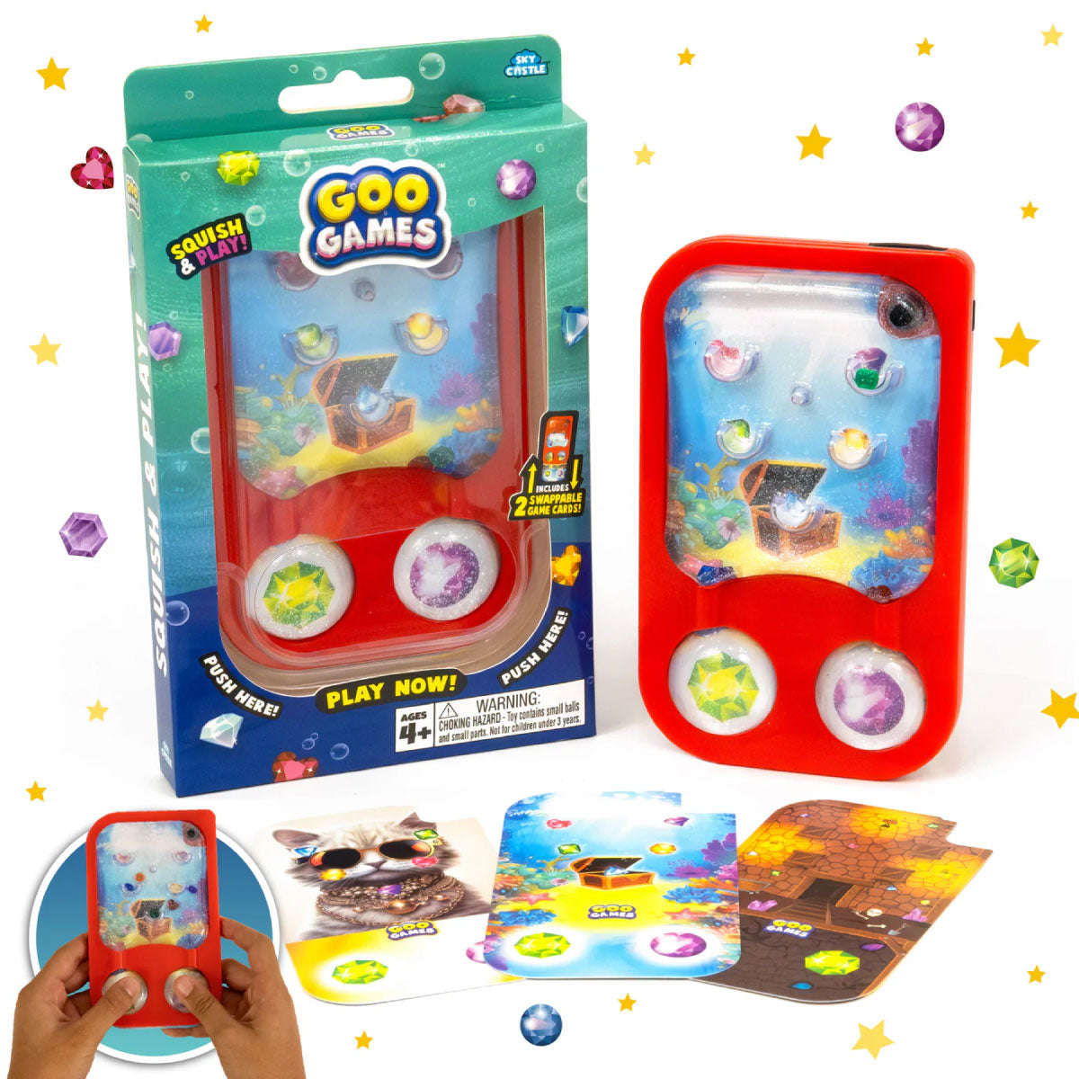 GooGames Water Game Pads Treasure Hunt